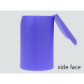 Eco Friendly Practical Silicone Auto Trash Can with Cap